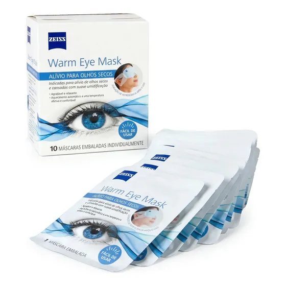 Zeiss Warm Eye Mask 10 Unidades