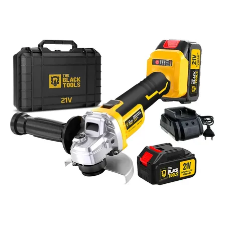 Esmerilhadeira The Black Tools Manual 21v Amarela Sem Fio