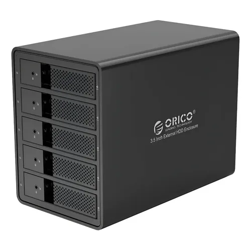 Storage 5 Baias Sata Usb3.0 Orico 9558ru3 Até 80tb