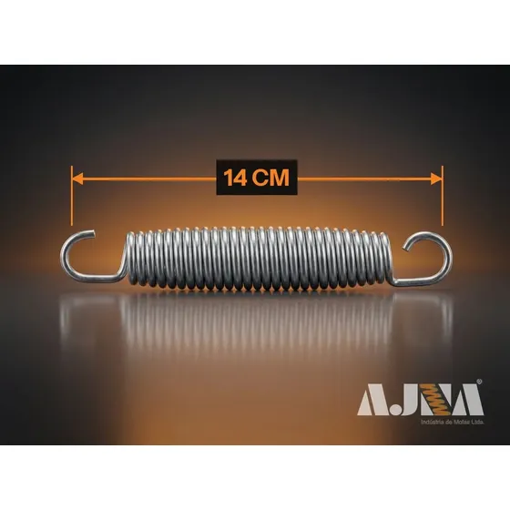Molas Para Cama Elástica Kit C/ 50 Peças 14 Cm