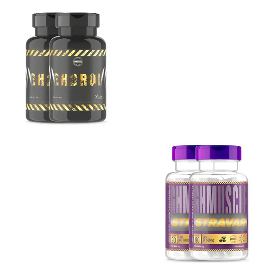 Kit Hipertrofia - 2 Gh + 2 Stravar