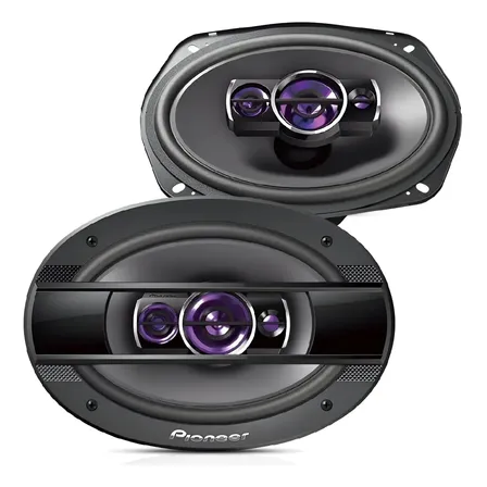 Caixa De Som Pioneer Ts-6960br 6x9 200w 2 Unidades Preto