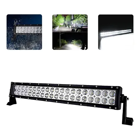 Barra Farol Auxiliar Milha Led 120w S10 Ranger Universal
