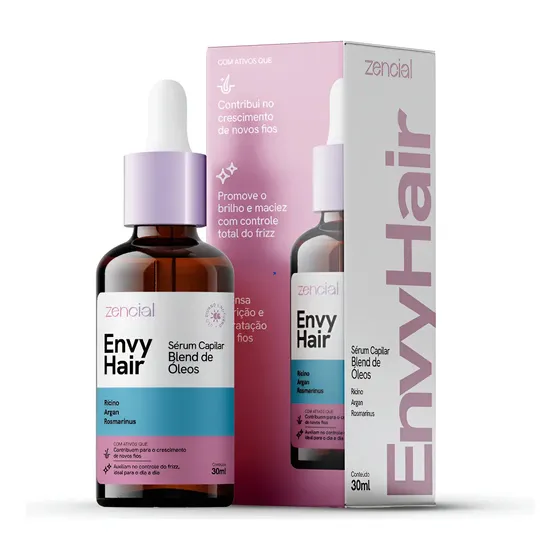 Adeus Queda De Cabelo! Envy Hair 30 Ml + Nfe