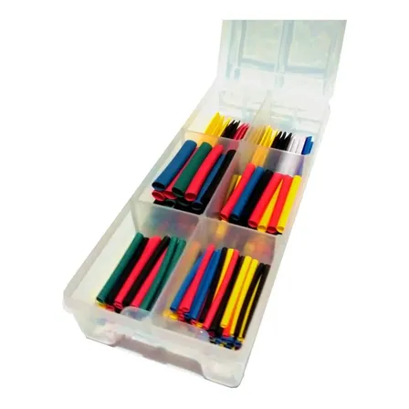 Espaguete Isolante Termo Retrátil 192 Pçs Colorido Promoção