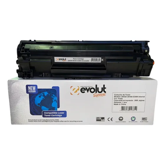 Toner Compatível Para Hp P1005 P1102w 85a 435a 436a 35a 36a