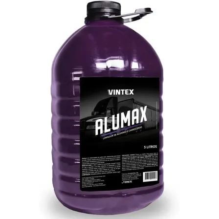 Alumax Limpa Alumínio Rodas Baú Caminhão Aro 5l