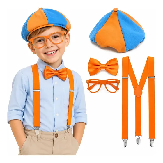 Fantasia Roupa Infantil Blipp Youtube Pronta Entrega Laranja