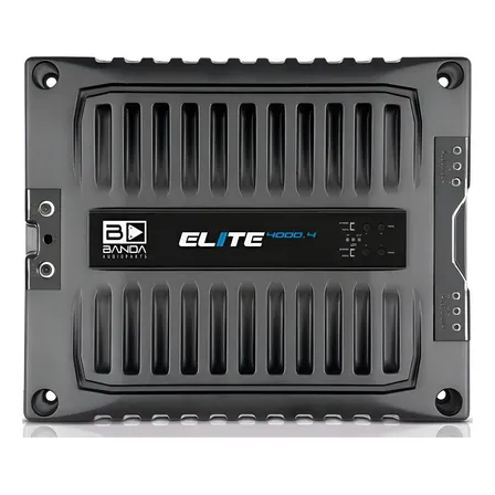 Modulo Elite Banda 4000.4 4000 Rms 1 Ohm 4 Canais Trio