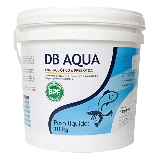 Db Aqua Probiótico Prebiótico Biorremediador 10 Kg