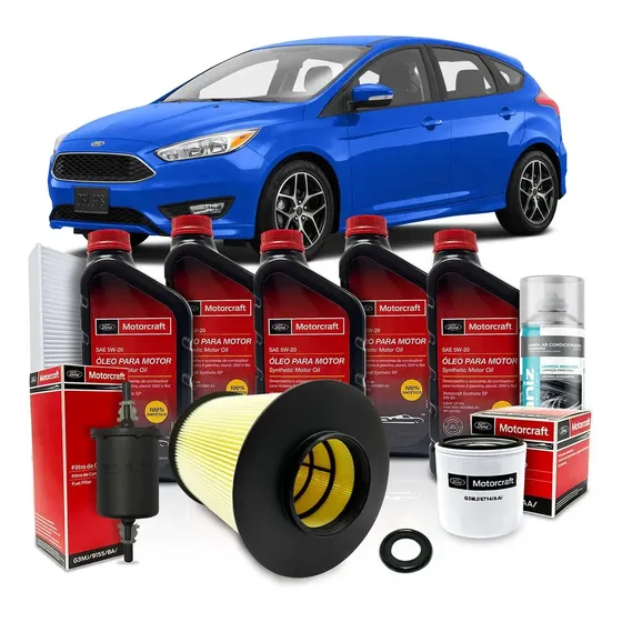 Kit Revisão 5w20 Ford Focus 2.0 16v 2014 2015 2016 2017 2018