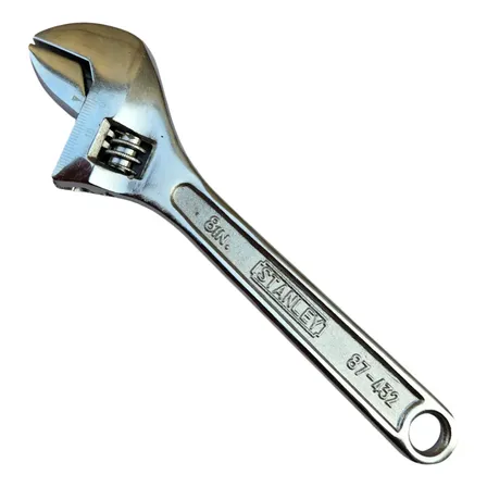 Chave Inglesa Ajustável Stanley 87-432. Made In Usa. 8 Pol.