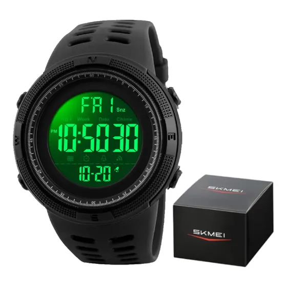 Relógio Skmei 1251 Prova D'água 50m Digital Esporte Militar