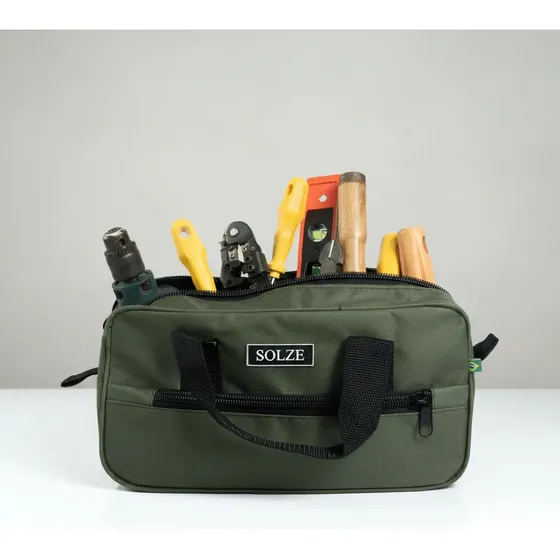 Bolsa Compacta Solze Resistente Para Ferramentas Pequena