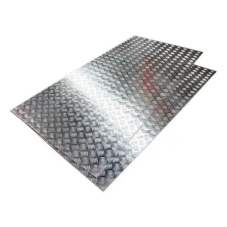 Chapa Alumínio Xadrez 1 M X 50 Cm X 1.20 Mm De Esp.