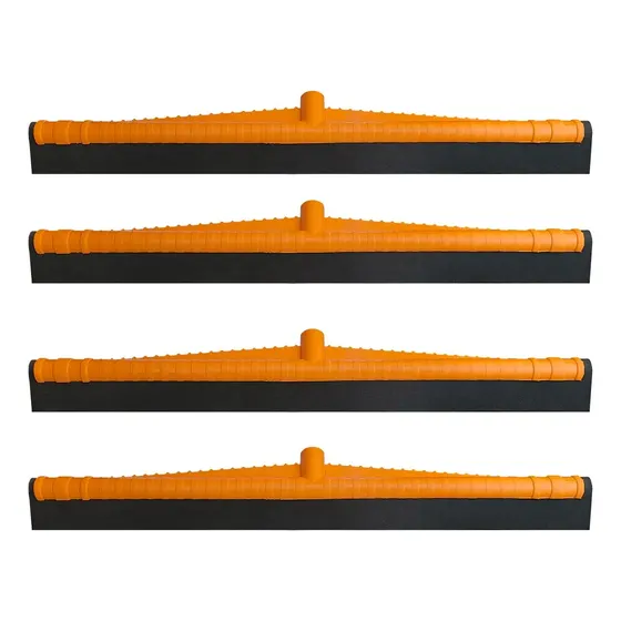 Kit 4 Rodo De Plástico Puxa E Seca 60cm Super Reforçado