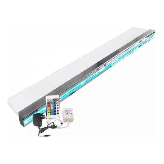 Cascata Com Luz Para Piscina Led Ilumina Com 60cm Controle