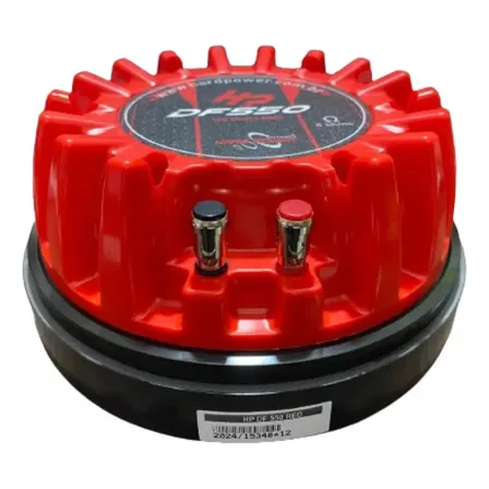 Driver Fenolico Hard Power Hp Df 550 160w Rms 8ohms Vermelho