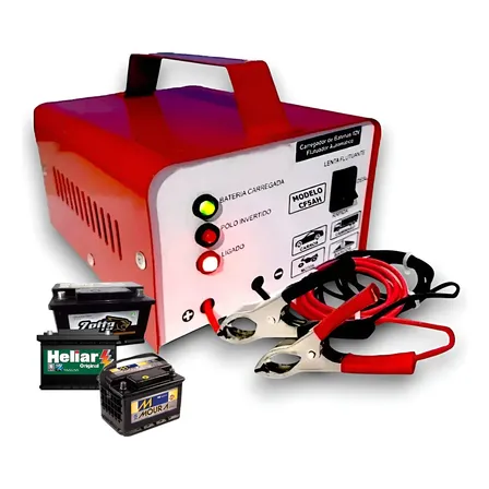 Carregador De Bateria 12v Até 300amperes Cf5 Inteligente