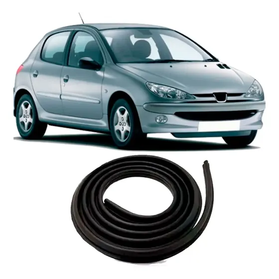 Borracha Vedação Porta Peugeot 206 / 207 / 306 / 307 / 406