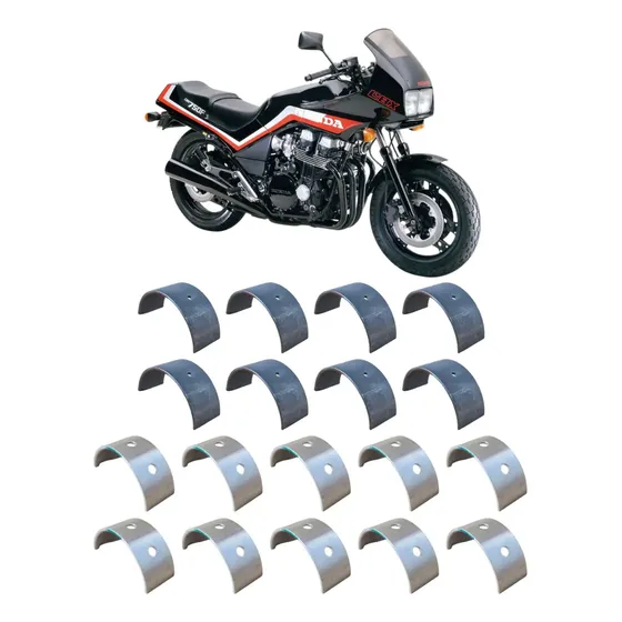Bronzinas De Biela E Mancal Cbx750 (todas Cores)