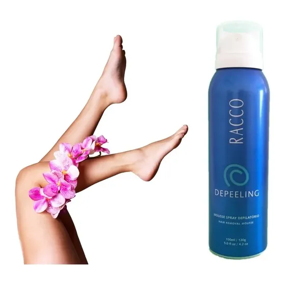 Mousse Depilatório Depeeling Racco Indolor E Prático 150ml