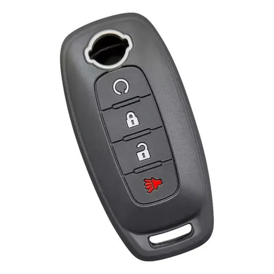 Capa Case Superluxo Para Chave Nissan Kicks 2024+ 4btp