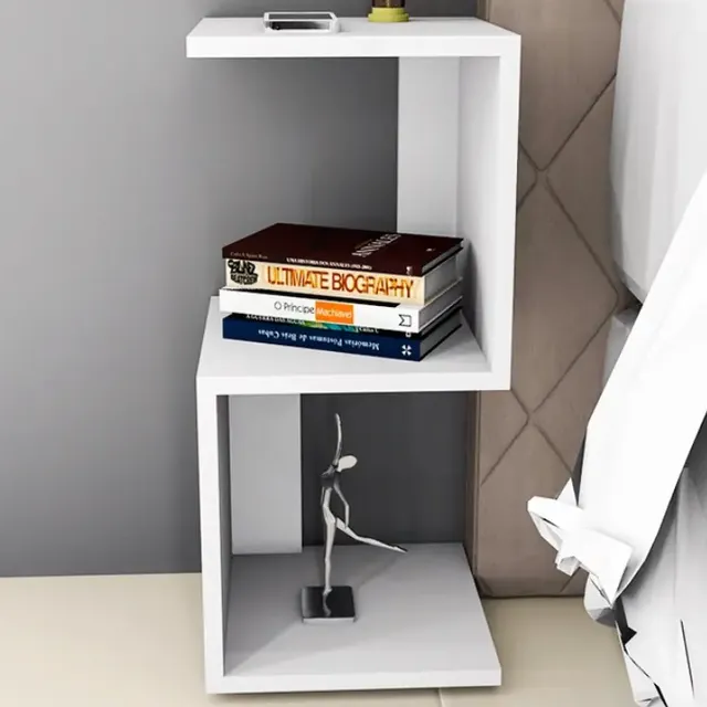 Mesa De Cabeceira Criado Nicho Mesinha Quarto Amsterdã Mudo