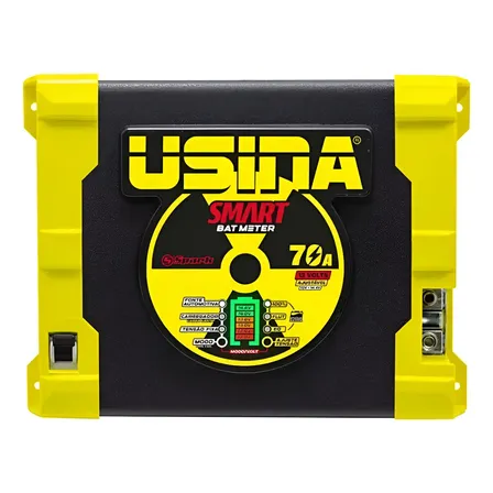 Fonte Carregador Usina Smart 70a Bivolt 14,4v Bat Meter