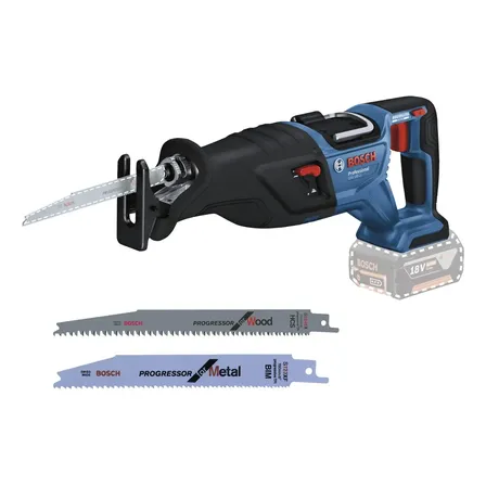 Serra Sabre Bosch Gsa 185 Li 18v Brushless Lâminas S/bateria 18v
