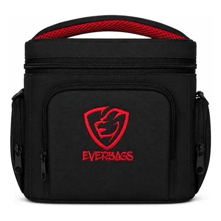 Bolsa Térmica Lancheira Master Porta Marmita Multifuncional Preto