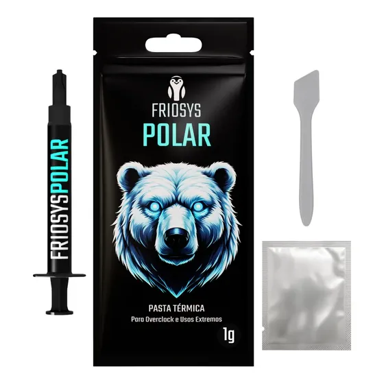 Pasta Térmica Friosys Polar 1g 14.5 W/mk Overclock