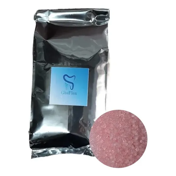 Resina Flexível Polipropileno 1kg Rosa Médio Gbs Flex