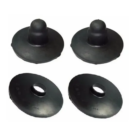 Kit Amortecedor Mola Traseiro Batente Superior + Calço Inferior Monza 1984 1985 1986 1987 1988 1989 1990