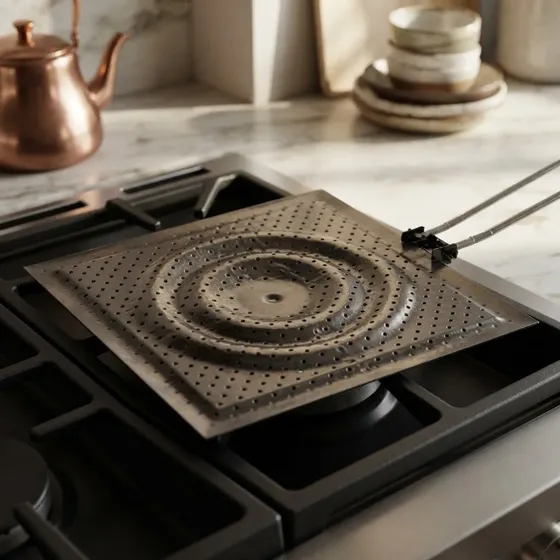 Chapa Para Boca Fogão Banho Maria Aquecedor Cozinha Forno