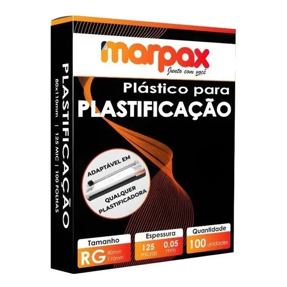 Polaseal Plástico Para Plastificação Rg 80x110 0,05mm 100un