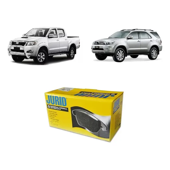 Pastilha Dianteira Toyota Hilux 2.7 / 3.0 2009 Em Diante