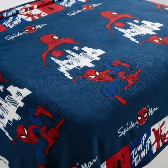 Manta Infantil Masculina Jolitex Kids Solteiro Homem Aranha