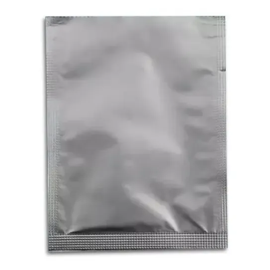 Kit C/ 1000 Un. -sachê Aluminizado Fosco Sem Impressão 70x70