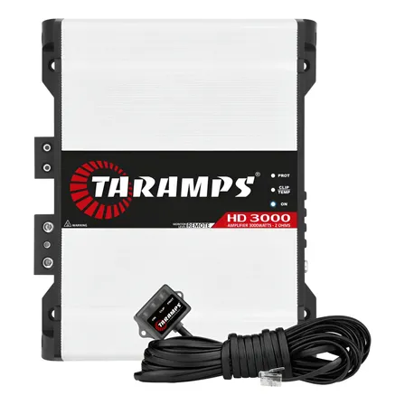 Módulo Amplificador Taramps Hd 3000 1 Canal 3000w Rms 2 Ohms