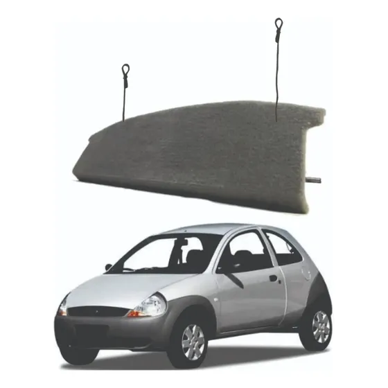Tampão Ford Ka 1997 Á 2007 Brinde As Cordinhas