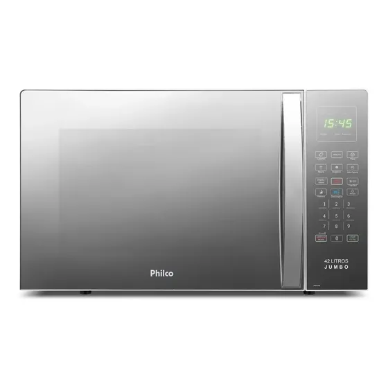 Micro-ondas Pmo42eb Jumbo Múltiplas Funções 42l Philco 110v