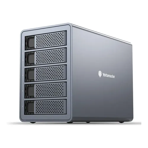 Hd Storage 5 Baias Hd Sata/ssd 2.5/3.5 - Usb-c 3.2 10gbps