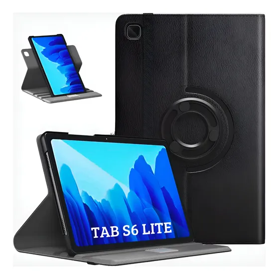 Capa Anti Impacto Para Samsung Tab S6 Lite 10.4 Giratoria