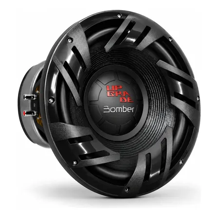 Subwoofer Bomber Upgrade 12 Pol 400wrms 4ohms Cor Preto Preto