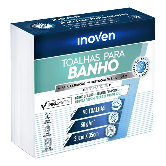 Lenço Toalha Banho De Leito 30x35 Alta Absorcão Macio Com 90