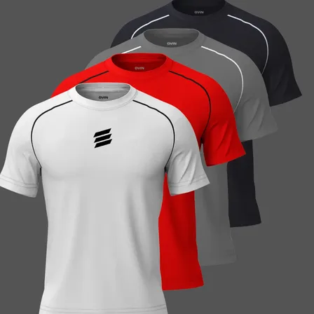 Kit 4 Camiseta Dryfit Masculina Academia Corrida Fitness Kit 2 Sublimação G