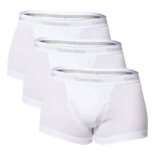 Kit 3 Cuecas Boxer Masculina Trunk Cotton Rib Calvin Klein