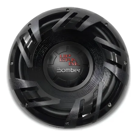 Subwoofer Bomber Upgrade 12 Pol 400w Rms 4ohms Cor Preto