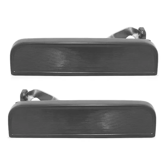 Par Macanet Externa Porta Monza Classic Chevette Cinza Metal